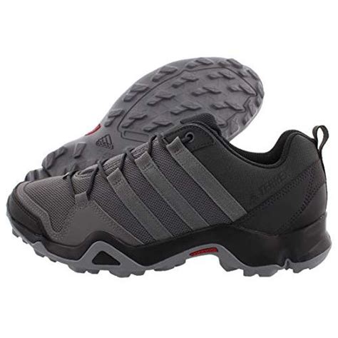 adidas Outdoor Terrex AX2R Carbon/Grey Four/Solar Slime D M